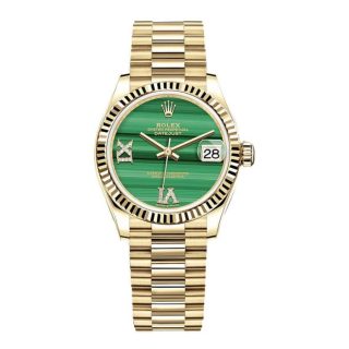Rolex Datejust 126333 Gold Green Dial