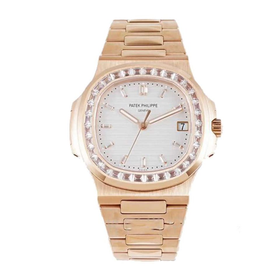 Patek Philippe Nautilus 7122/1R-001 Rose Gold Diamond