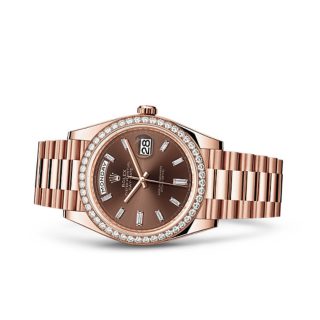 Rolex Day-Date 228345RBR Chocolate Dial