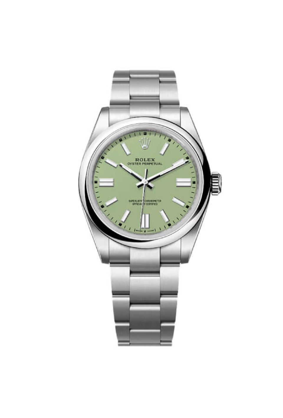Rolex Oyster Perpetual 134300 Pistachio Dial