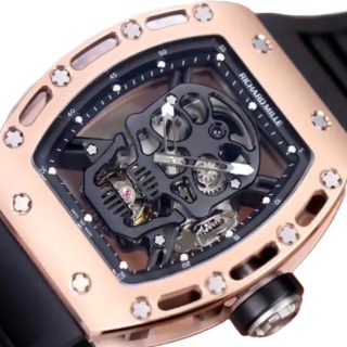 Richard Mille RM 52-01 Tourbillon Skull Dial Rose Gold