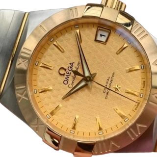 Omega Constellation Gold Dial 123.20.38.21.08.001