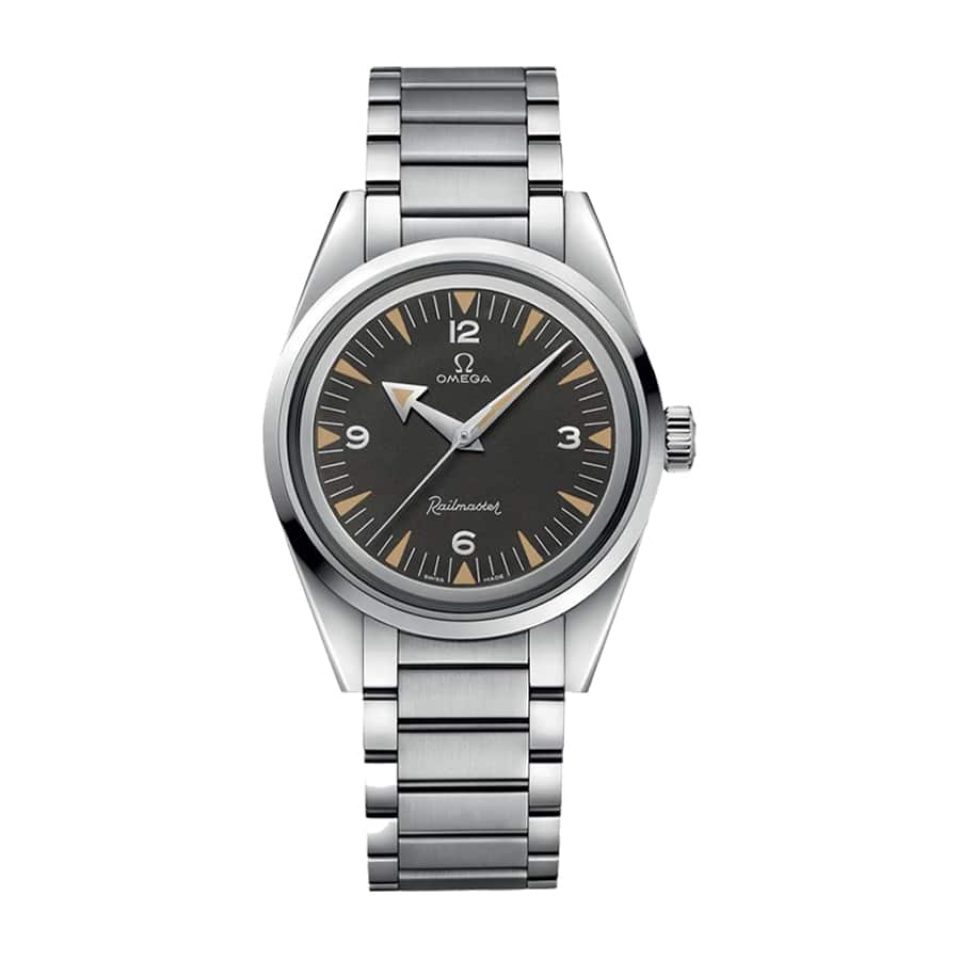 Omega Seamaster Railmaster Steel 220.10.38.20.01.002