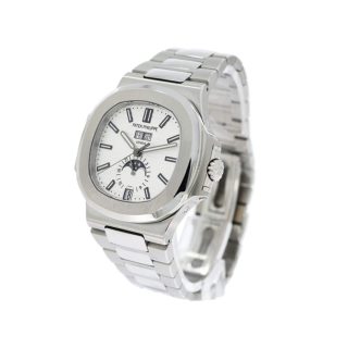 Patek Philippe Nautilus Annual Calendar 5726 White Dial