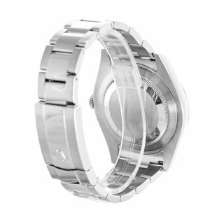 Rolex Datejust Automatic Black Dial 116334BKSO Silver