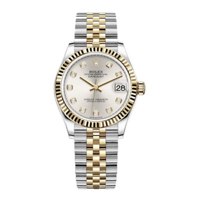 Rolex Datejust 278273 Two-Tone Siver Diamond