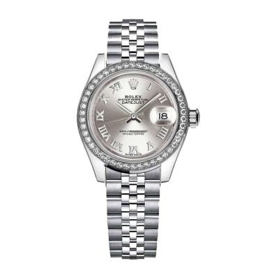 Rolex Datejust 279166 Platinum Diamond Dial