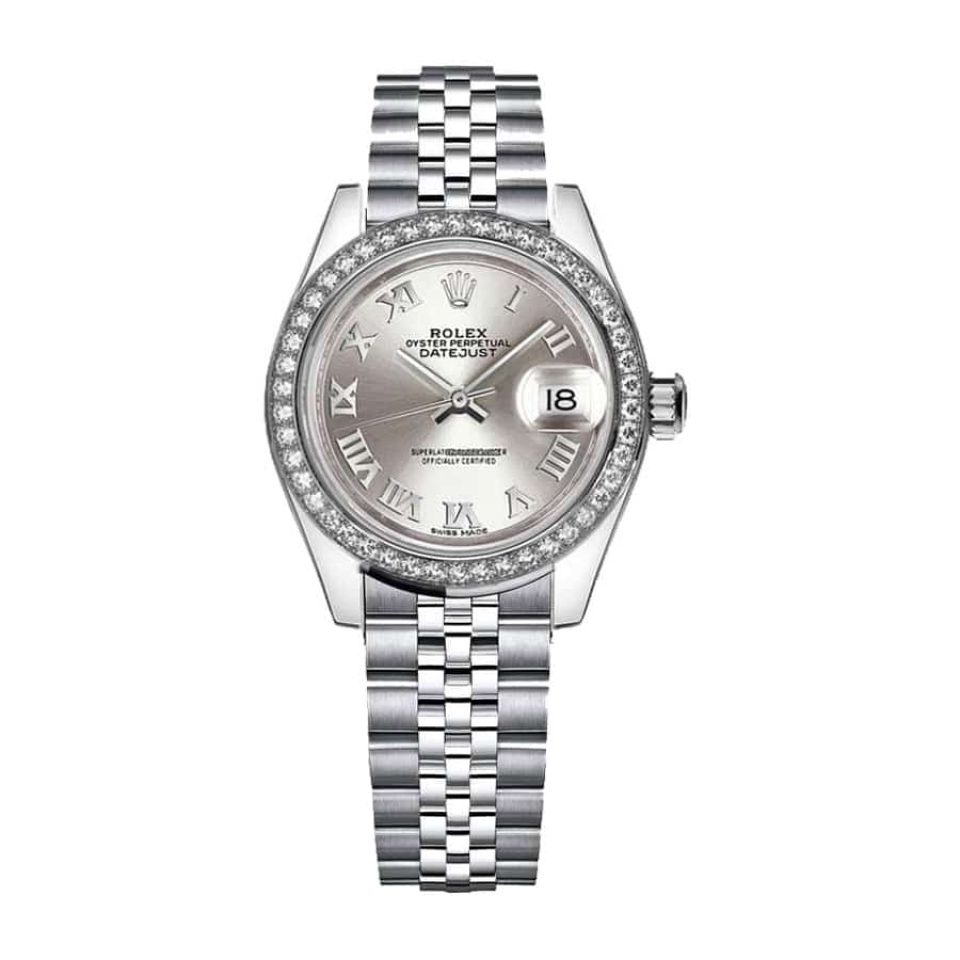 Rolex Datejust 279166 Platinum Diamond Dial