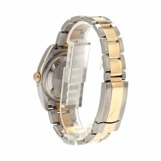 Rolex Datejust Yellow Gold Black Dial 116203 Oyster