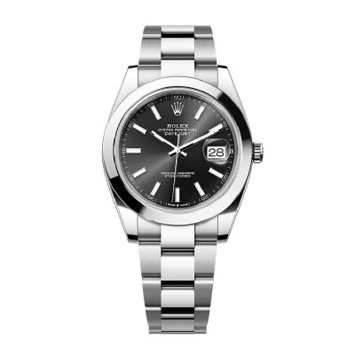 Rolex Datejust 126300 Black Dial Oyster