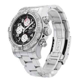 Breitling Super Avenger II A13370 Black Dial
