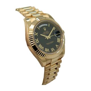 Rolex Day-Date 228235 Black Everose Gold