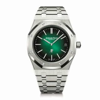 Audemars Piguet Royal Oak Jumbo Extra-Thin 16202ST Green Dial