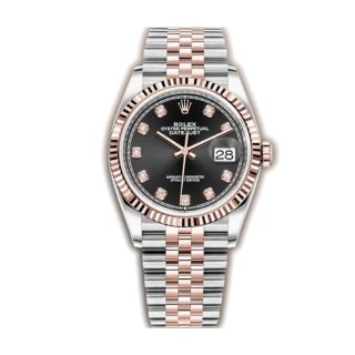 Rolex Datejust 126231 Everose Motif Fluted