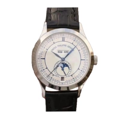 Patek Philippe Complications 5396G-001 White Gold Silvery Dial