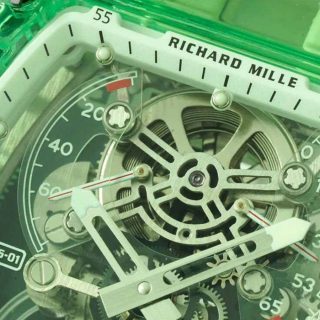Richard Mille RM 56-01 Tourbillon Green Transparent Case