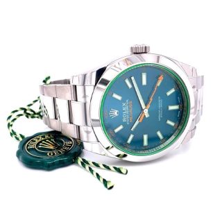 Rolex Milgauss Blue Dial 116400GV-0002