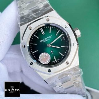 Audemars Piguet Royal Oak Jumbo Extra-Thin 16202ST Green Dial