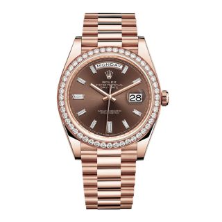 Rolex Day-Date 228345RBR Chocolate Dial