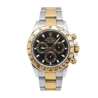Rolex Daytona 116523 Black Rolesor Gold Steel