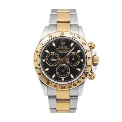 Rolex Daytona 116523 Black Rolesor Gold Steel