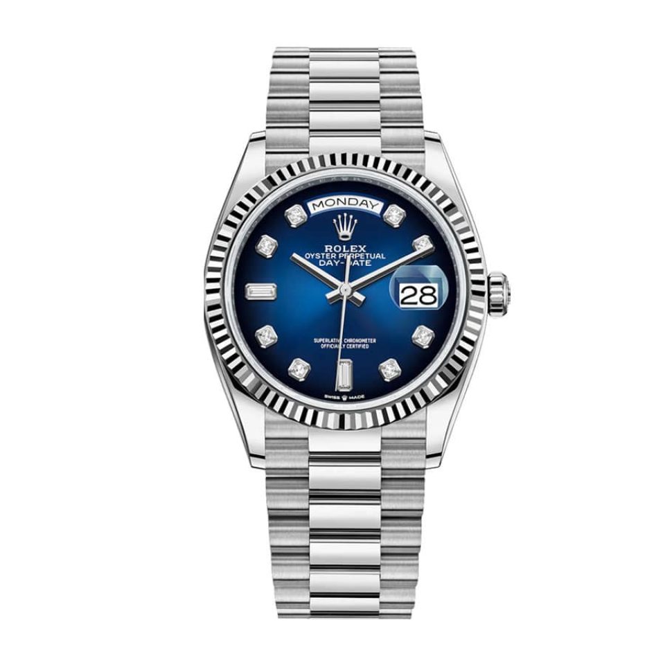 Rolex Day-Date 128239 Blue Diamond Dial
