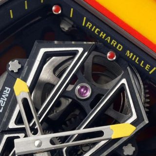 Richard Mille RM 27-03 Tourbillon Rafael Nadal Yellow Ruber Strap