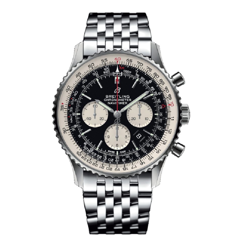 Breitling Navitimer B01 Chronograph AB0121211B1A1 Black Dial
