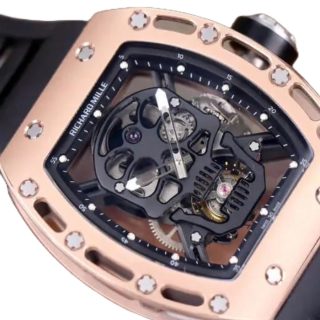 Richard Mille RM 52-01 Tourbillon Skull Dial Rose Gold