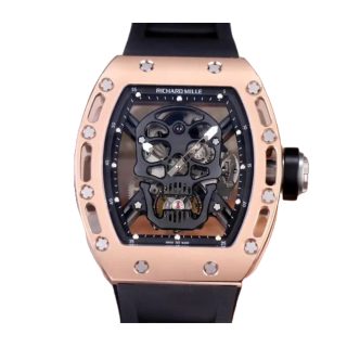 Richard Mille RM 52-01 Tourbillon Skull Dial Rose Gold