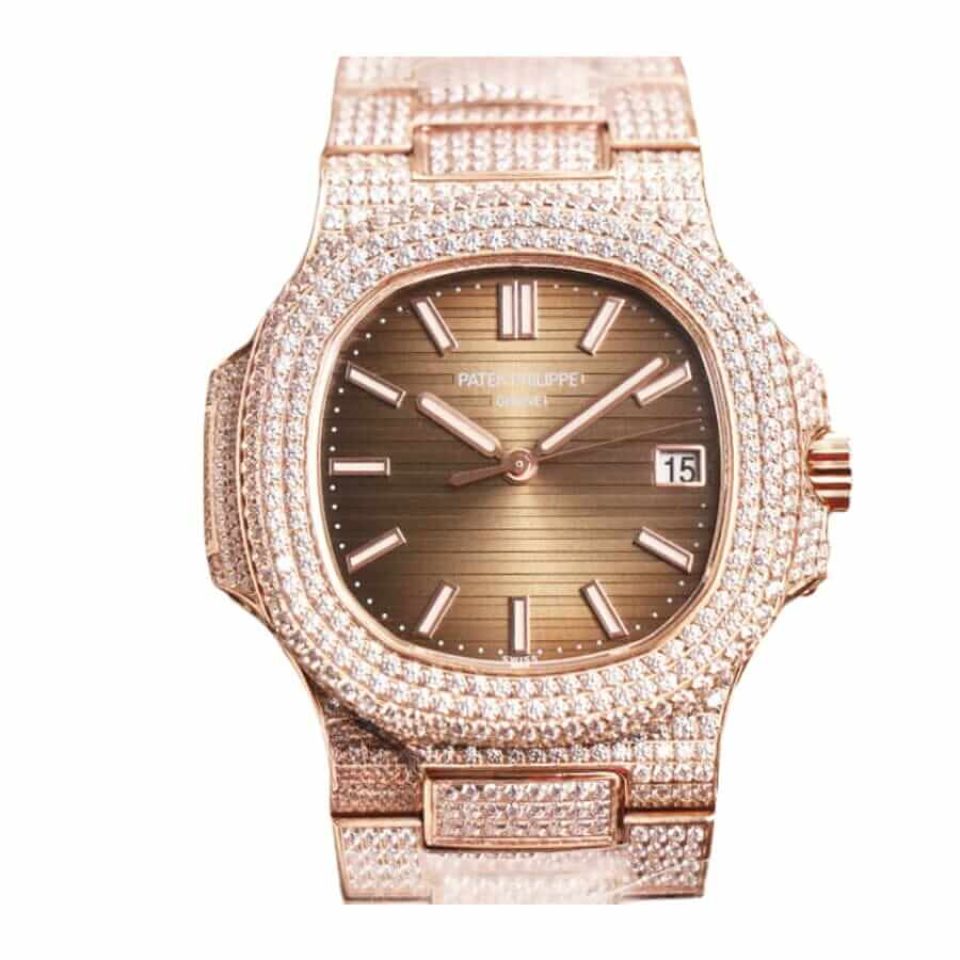 Patek Philippe Nautilus 5711 Iced Out Diamonds