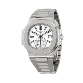 Patek Philippe Nautilus Chronograph 5980/1A-019 White Dial