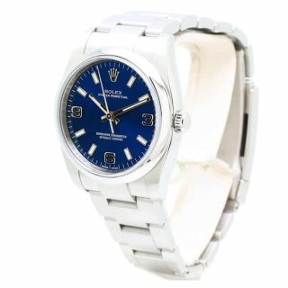 Rolex Air-King Blue Dial Stainless Steel 114200-0014