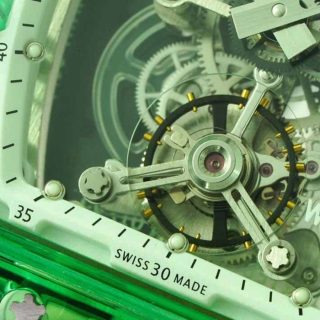 Richard Mille RM 56-01 Tourbillon Green Transparent Case