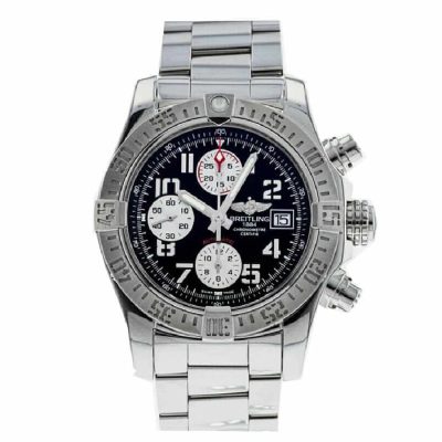 Breitling Super Avenger II A13370 Black Dial