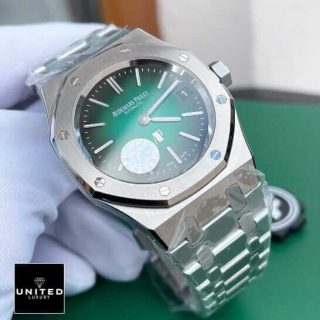 Audemars Piguet Royal Oak Jumbo Extra-Thin 16202ST Green Dial