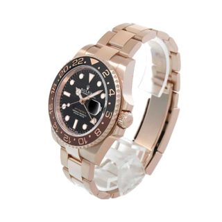 Rolex GMT-Master II 126715CHNR Rose Gold Automatic Black Dial Oyster