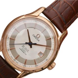 Omega De Ville Rose Gold Case 431.63.41.21.02.001