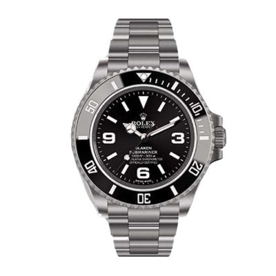 Rolex Submariner 6190 Blaken Black Dial