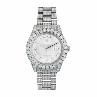 Rolex Day-Date II Diamond-Set Timepiece 218239
