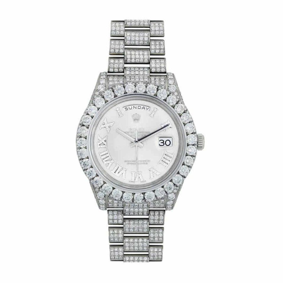 Rolex Day-Date II Diamond-Set Timepiece 218239