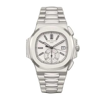 Patek Philippe Nautilus Chronograph 5980/1A-019 White Dial