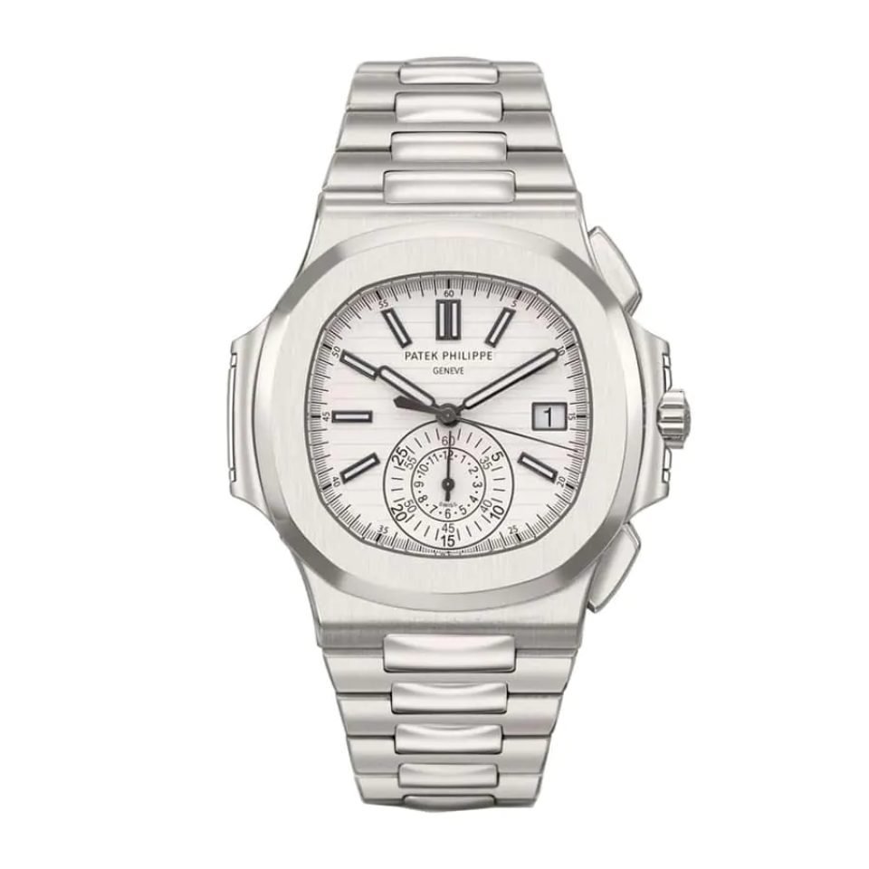 Patek Philippe Nautilus Chronograph 5980/1A-019 White Dial