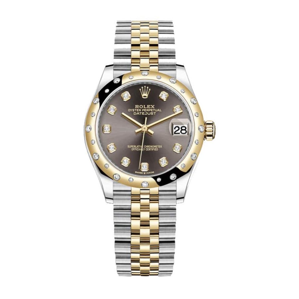 Rolex Datejust 278343RBR Champagne Roman Dial