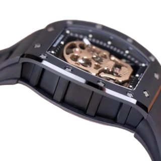 Richard Mille RM 52-01 Tourbillon Skull Rose Gold Dial