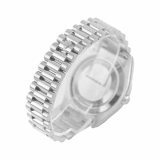 Rolex Day-Date Platinum 228396TBR Ice Blue Baguette