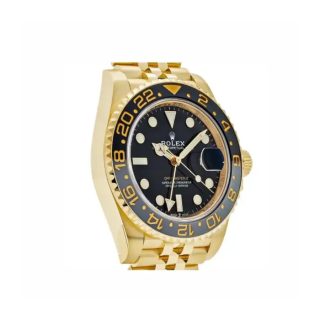 Rolex GMT-Master II 116718LN Yellow Gold Black Dial