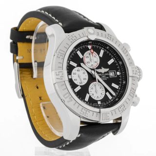 Breitling Super Avenger II A13371 Black Dial