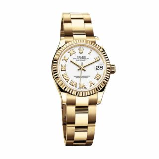 Rolex Datejust Oyster 278278 Yellow Gold Fluted Bezel