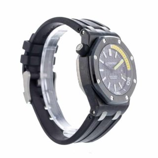 Audemars Piguet Royal Oak Offshore Diver 15707CE Black Carbon / Yellow Accent